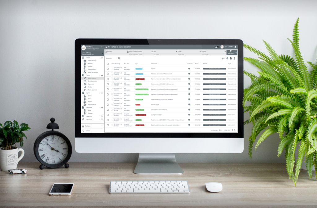 Gestion des mains courantes