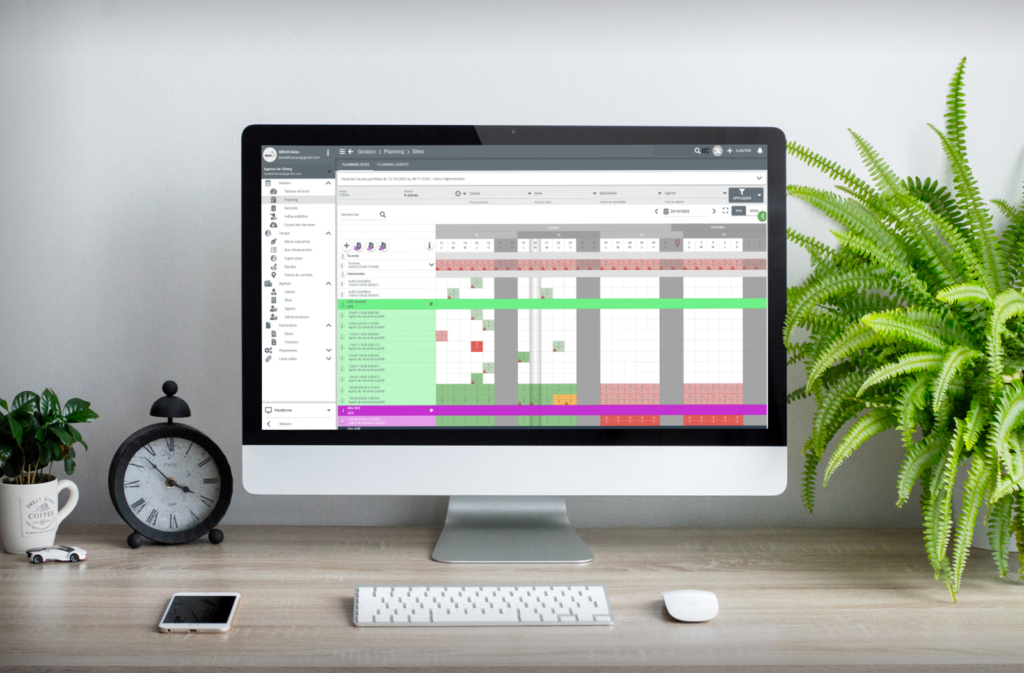 Logiciel planning SEKUR
