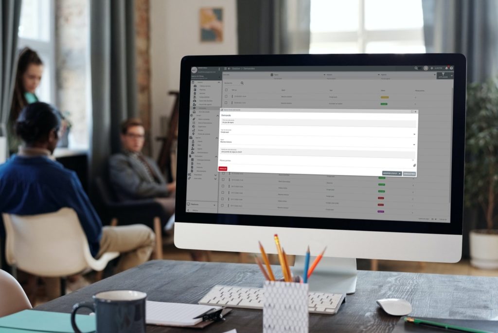 Gestion des demandes des agents logiciel SEKUR