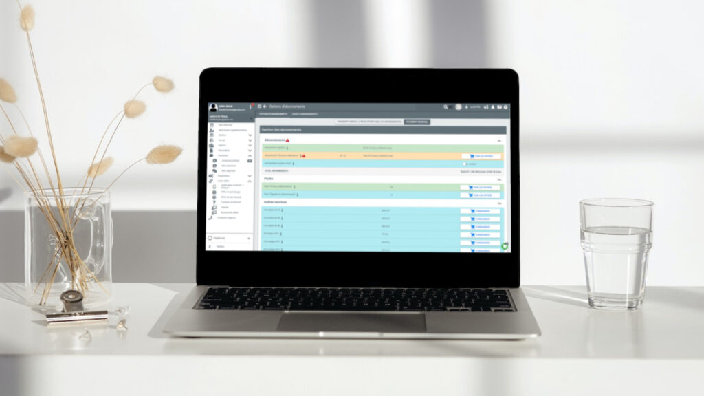 Sekur : panier de commande et gestion des abonnements