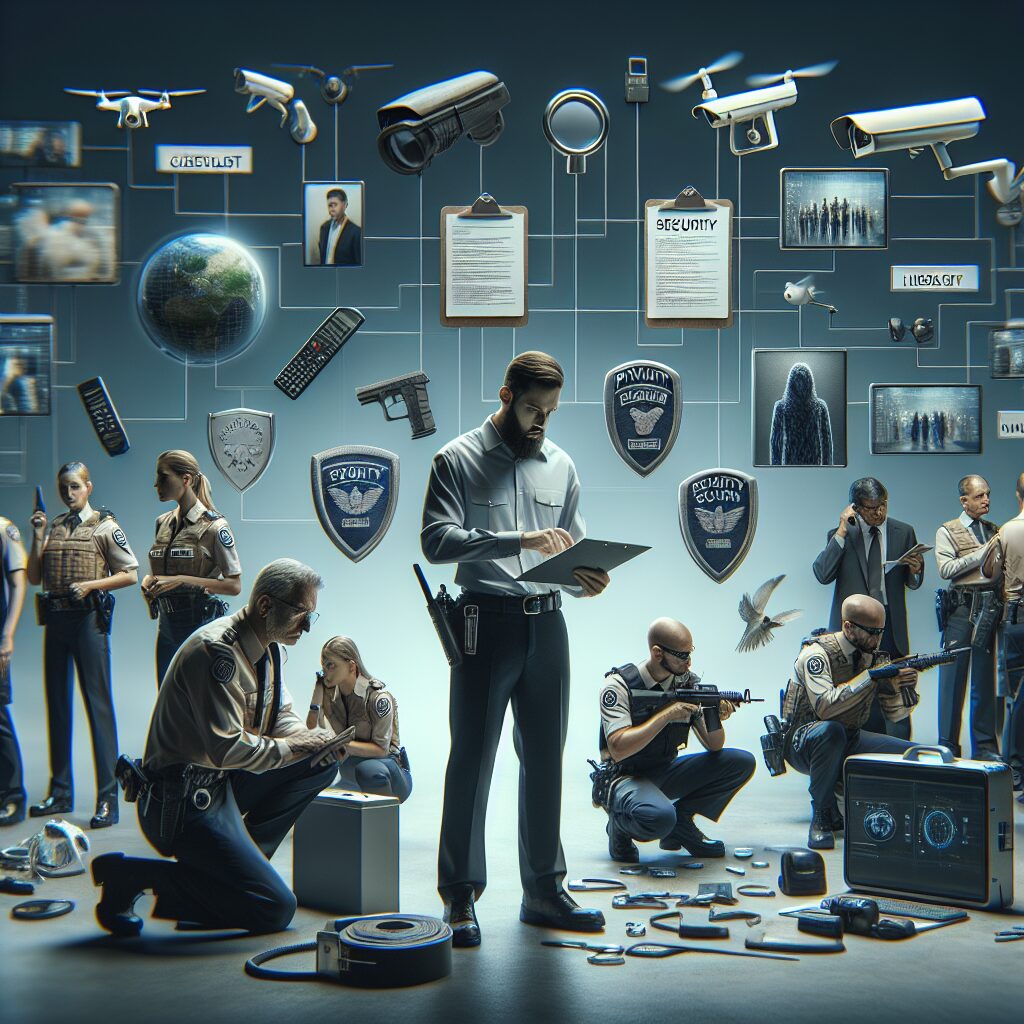 Liste complète et actionnable pour réussir en sécurité privée. Idéal pour Profes - sécurité privée, checklist, essentiel