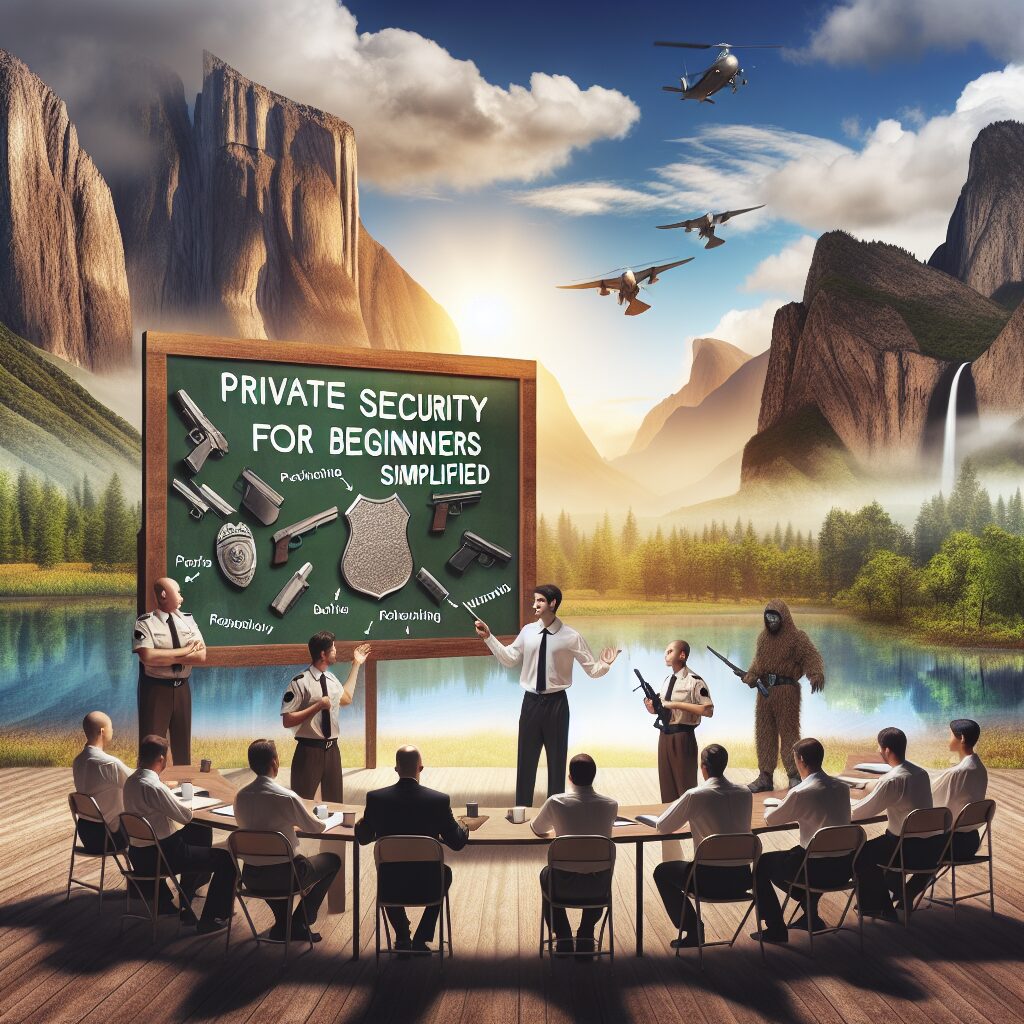 Introduction claire et progressive à sécurité privée pour les Professionnels de - sécurité privée, simplifié, débutants