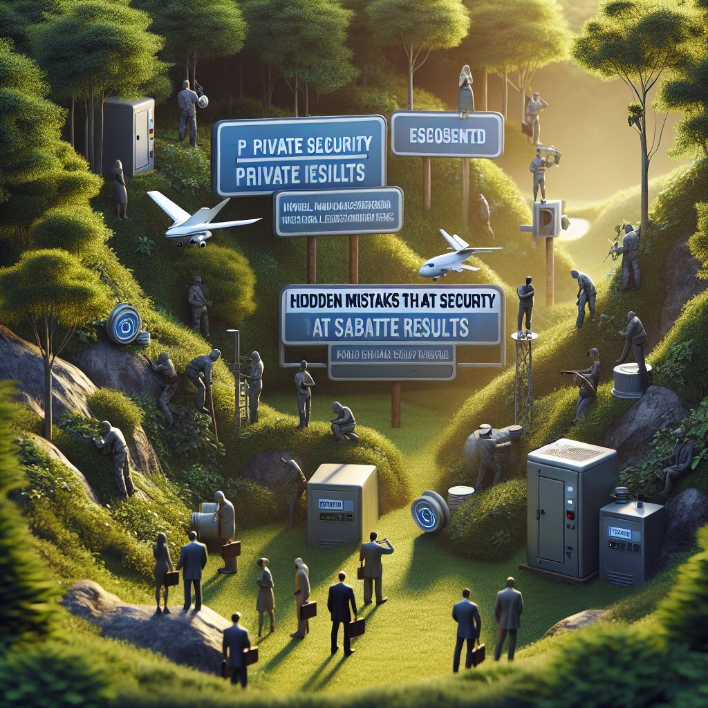 Les erreurs invisibles en sécurité privée qui sabotent vos résultats sans que vo - sécurité privée, pièges, erreurs cachées