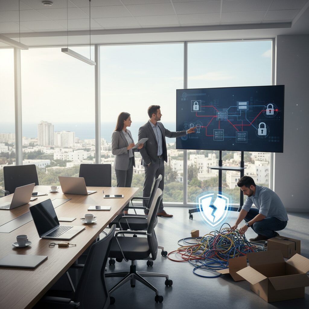 Cet article met en lumière les erreurs courantes que les entreprises en Tunisie - sécurité bureaux, Tunisie, erreurs à éviter