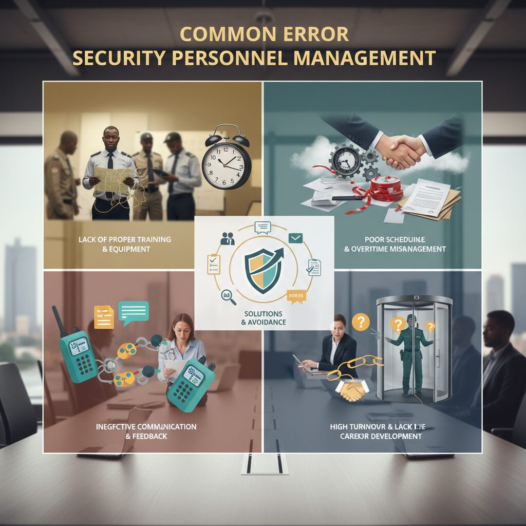 5 Erreurs Communes en Gestion du Personnel de Sécurité au Sénégal et Comment les Éviter en