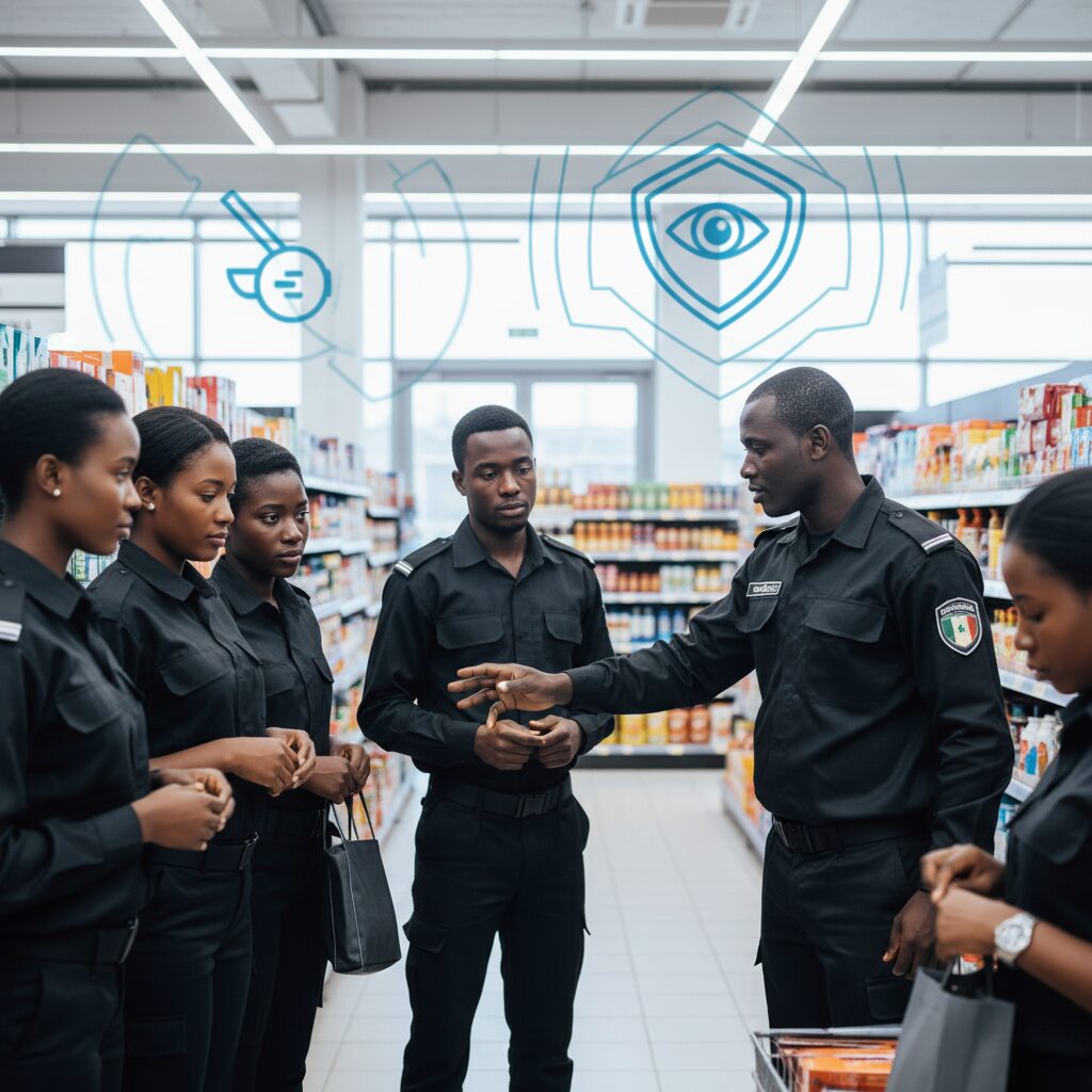 Découvrez les stratégies et formations spécifiques mises en place par les agents - volàl'étalageSénégal, agentdesécuritéprivé