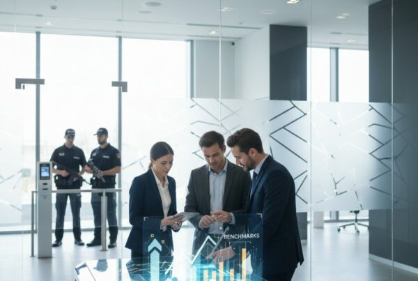 Métriques clés et références sectorielles pour évaluer votre sécurité privée. - sécurité privée, benchmarks, performance