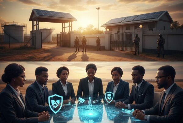 Analyse des défis et solutions en sécurité privée pour le secteur de l'énergie e - sécuritéénergétique, afriqueouest, gardien