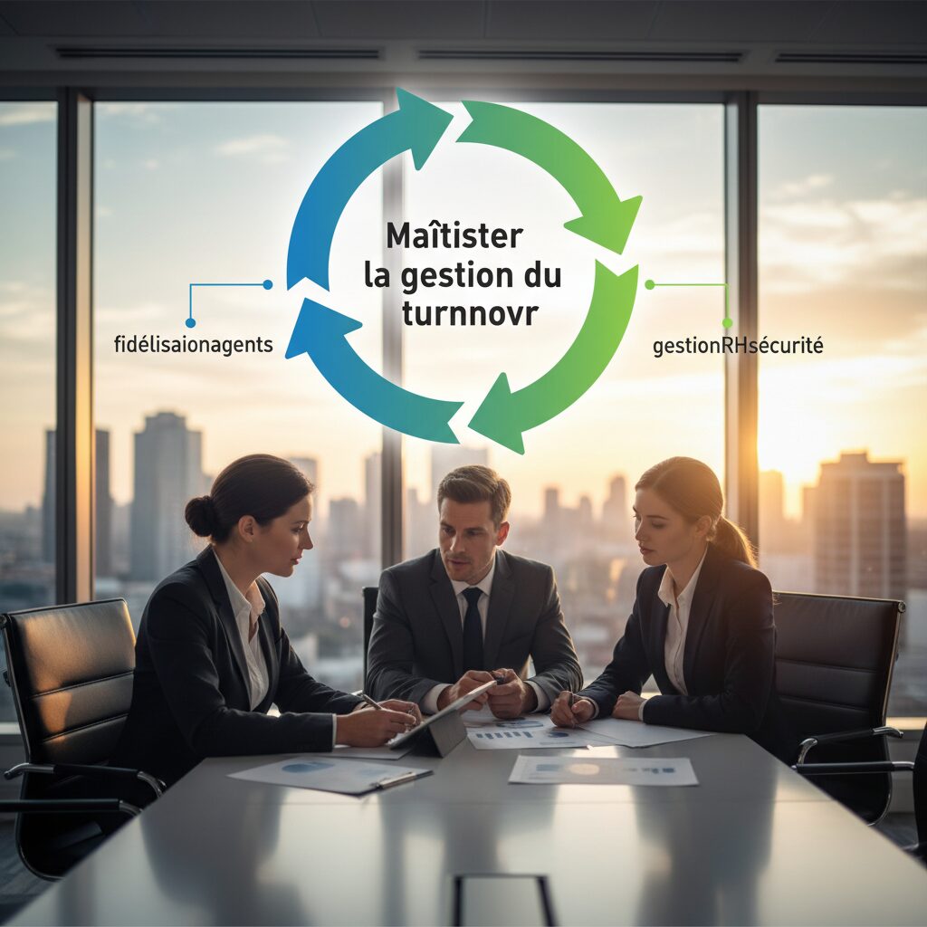 Maîtriser la gestion du turnover en agence de sécurité : l&rsquo;approche