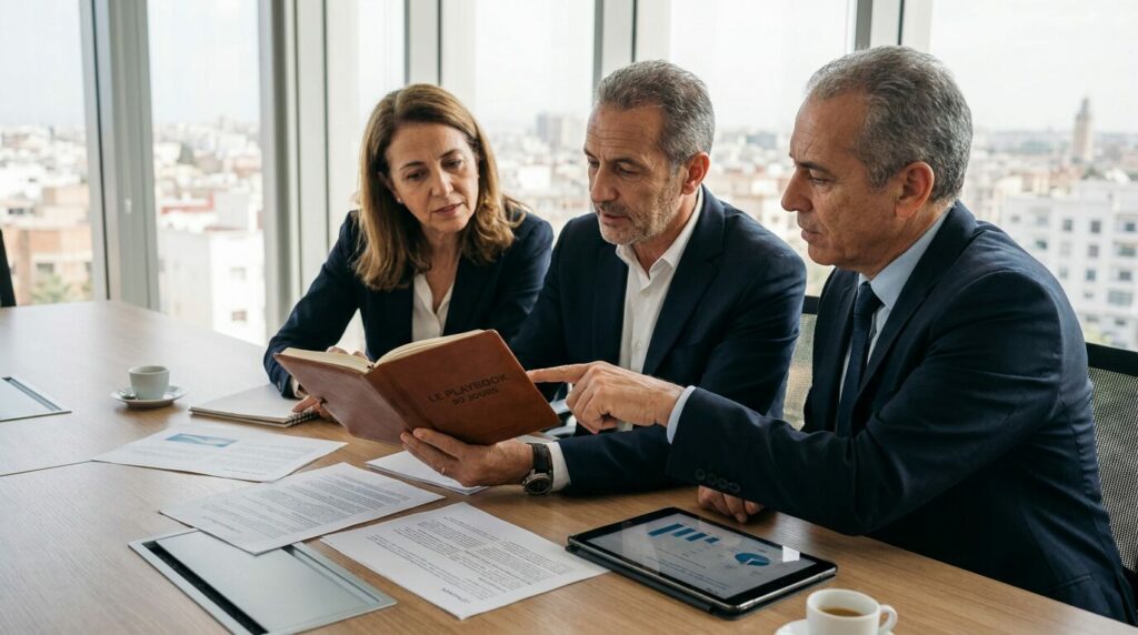 Un plan d'action opérationnel sur 100 jours destiné aux directeurs d'agences mar - négociation commerciale sécurité, rentabil